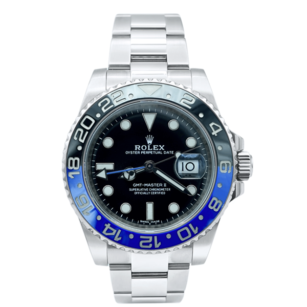 Rolex 40 mm GMT-Master II "Batman" / Black