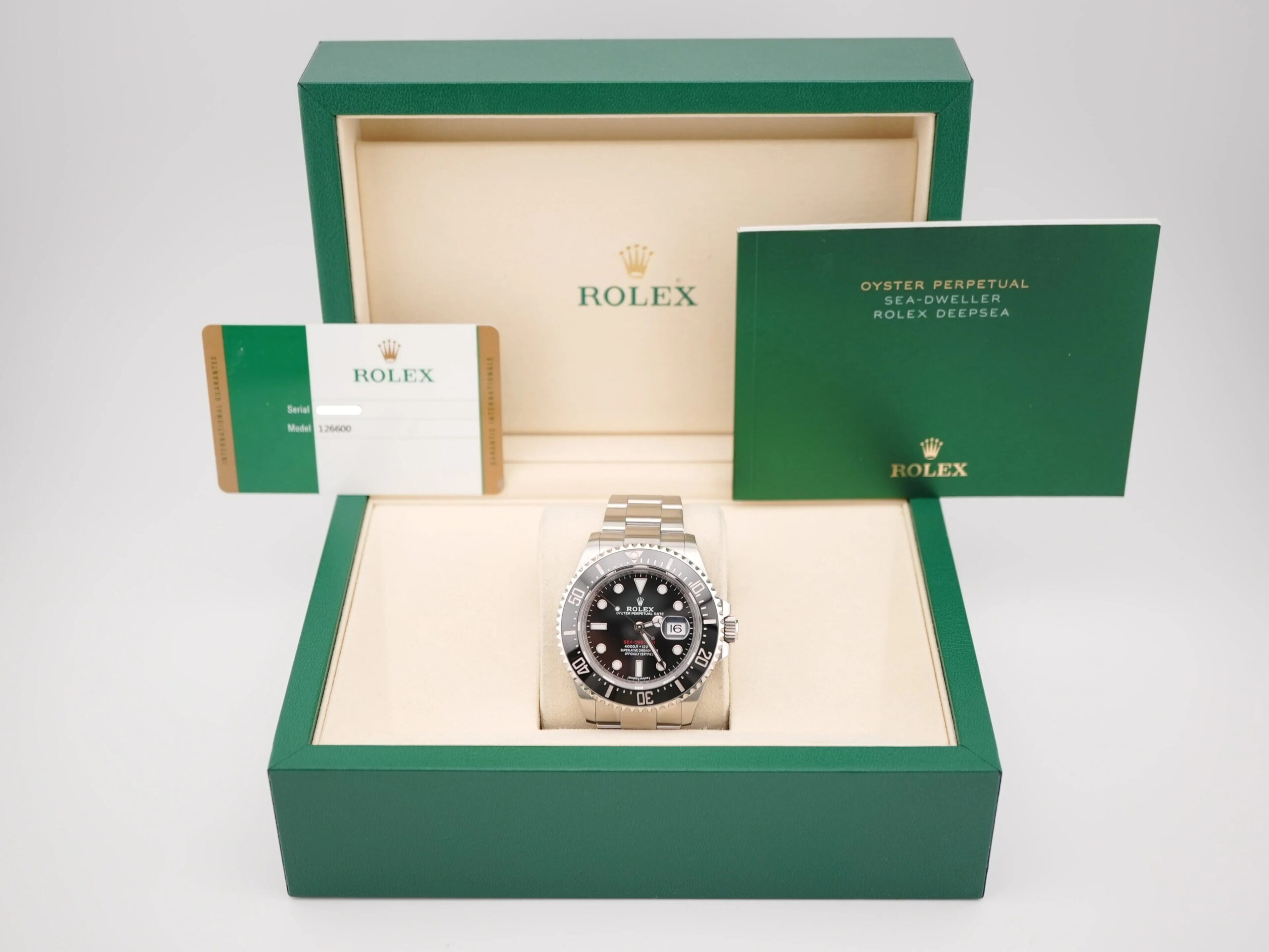 Rolex Sea-Dweller 40 mm / Black – Oyster – Image 2