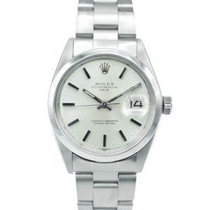 Rolex Oyster Perpetual Date 34 mm / Silver – Oyster