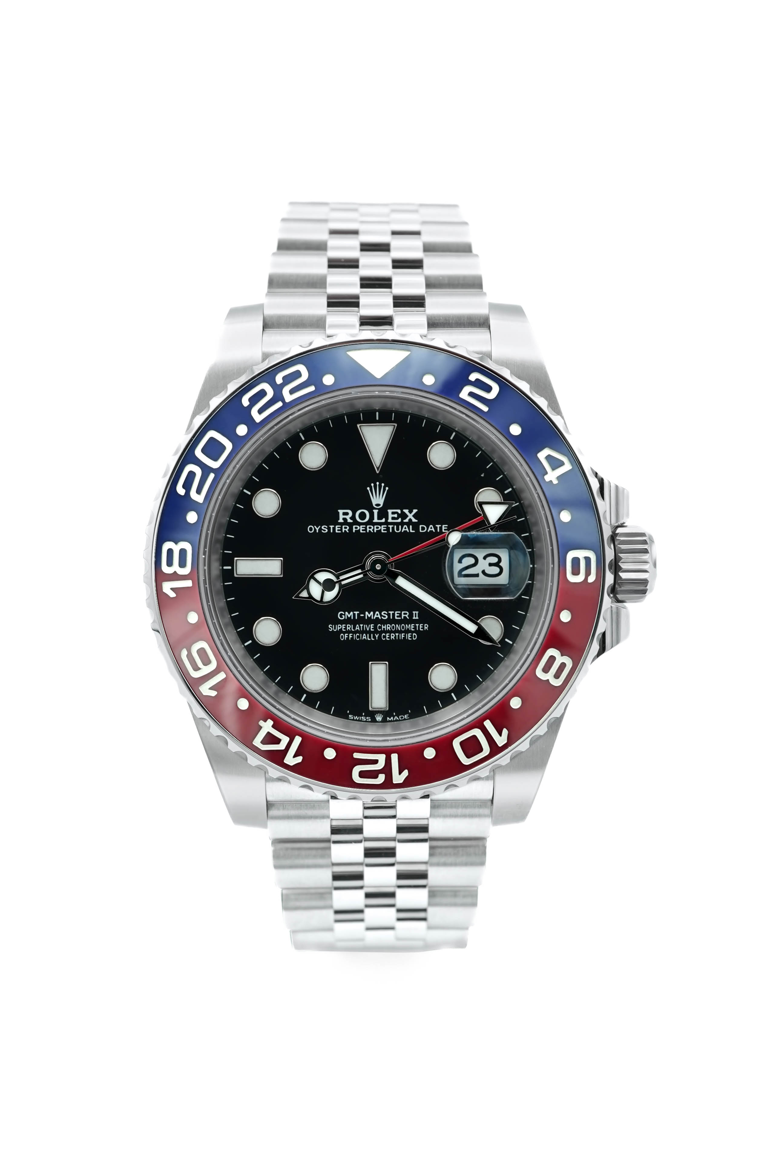Rolex 40 mm GMT-Master II "Pepsi" / Black