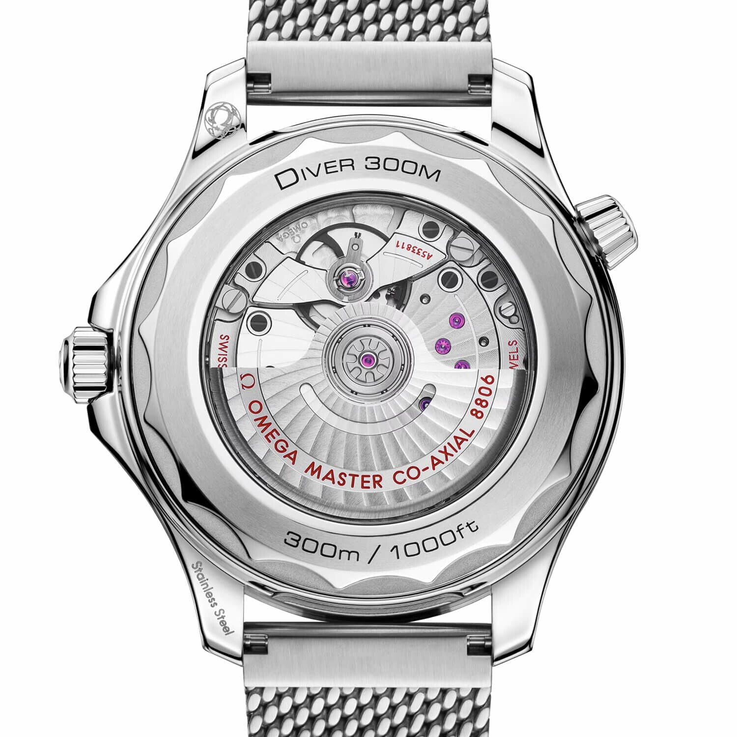 OMEGA Seamaster Diver 42 mm / Black Ceramic – Bracelet – Image 3