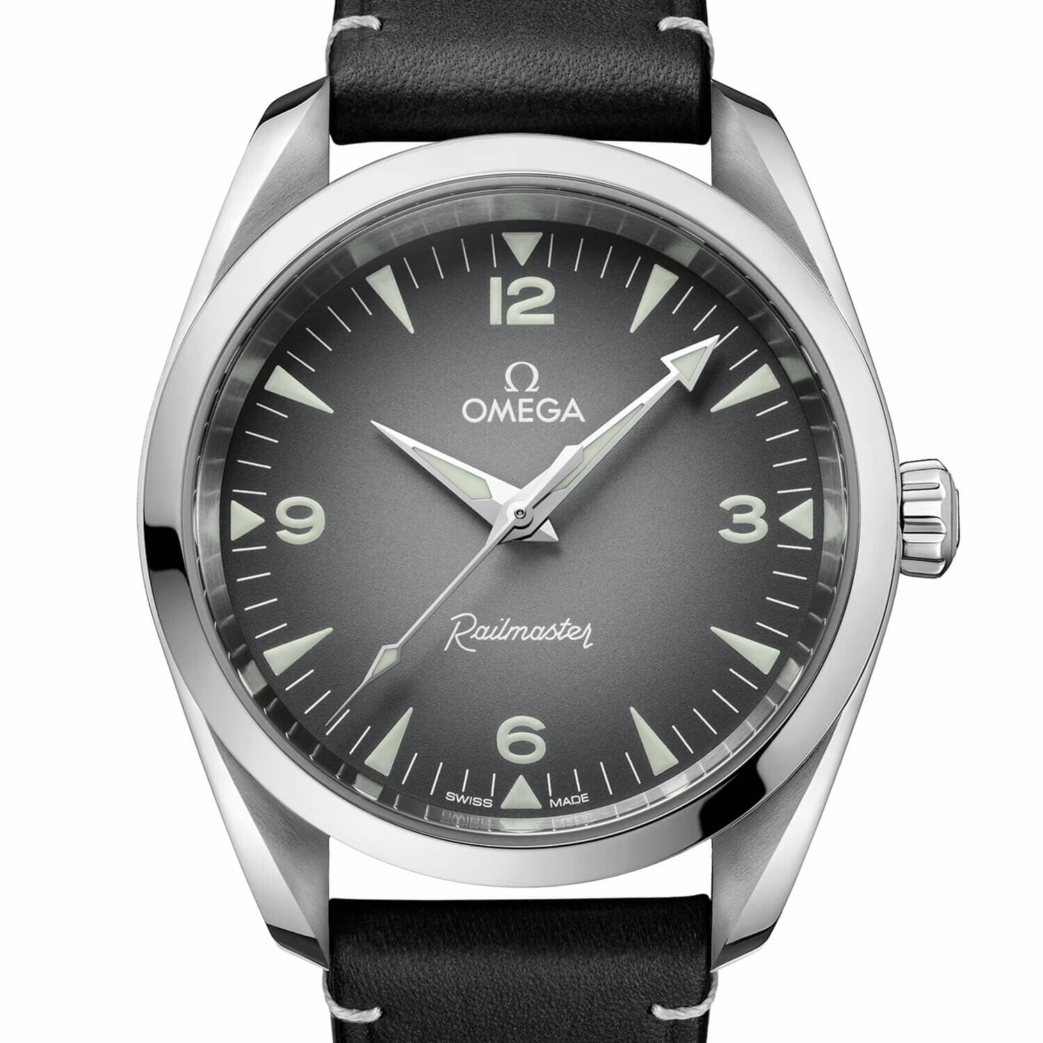 OMEGA Seamaster Railmaster 38 mm / Vintage Textured – Bracelet – Image 2