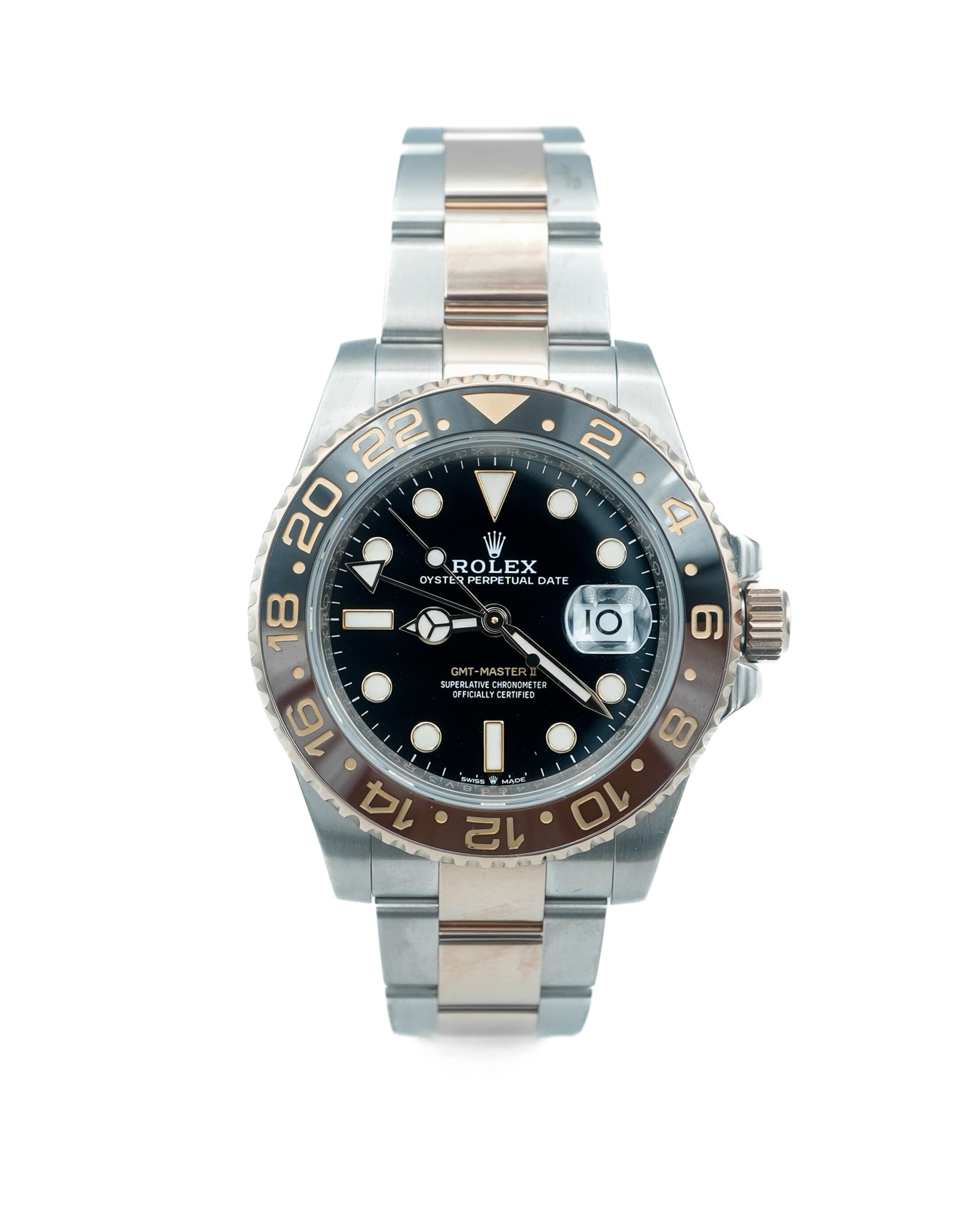 Rolex 40 mm GMT-Master II "Root Beer" / Black & Brown
