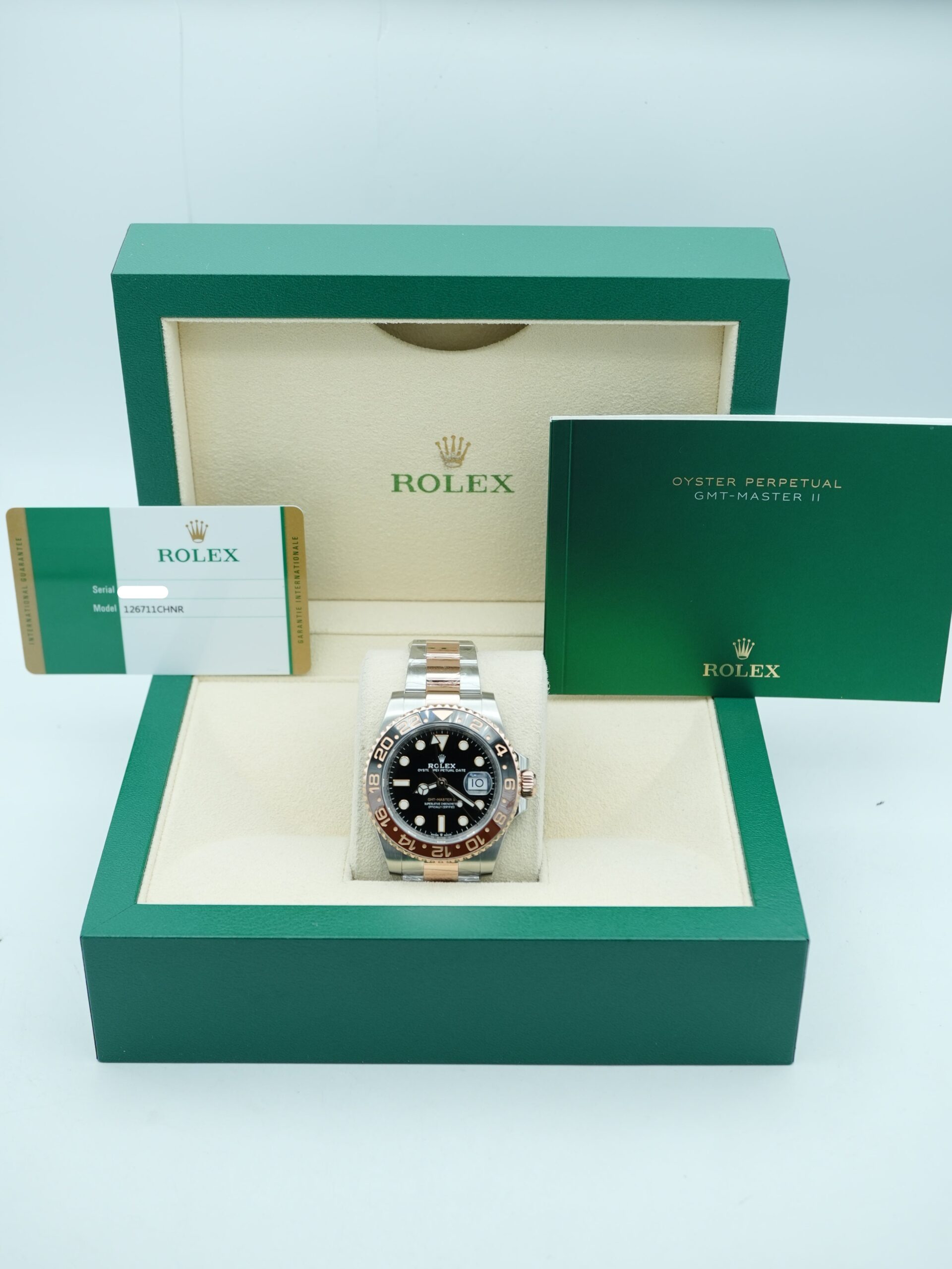 Rolex 40 mm GMT-Master II "Root Beer" / Black & Brown – Image 2