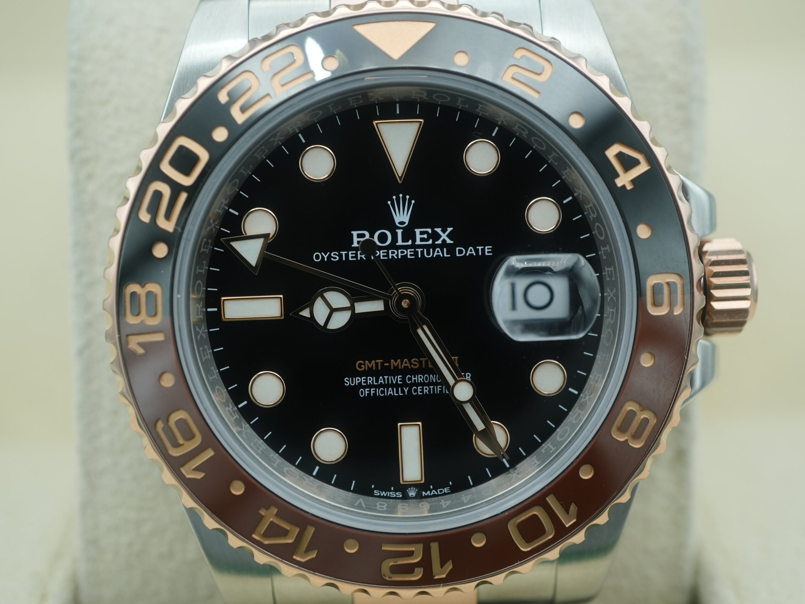 Rolex 40 mm GMT-Master II "Root Beer" / Black & Brown – Image 3