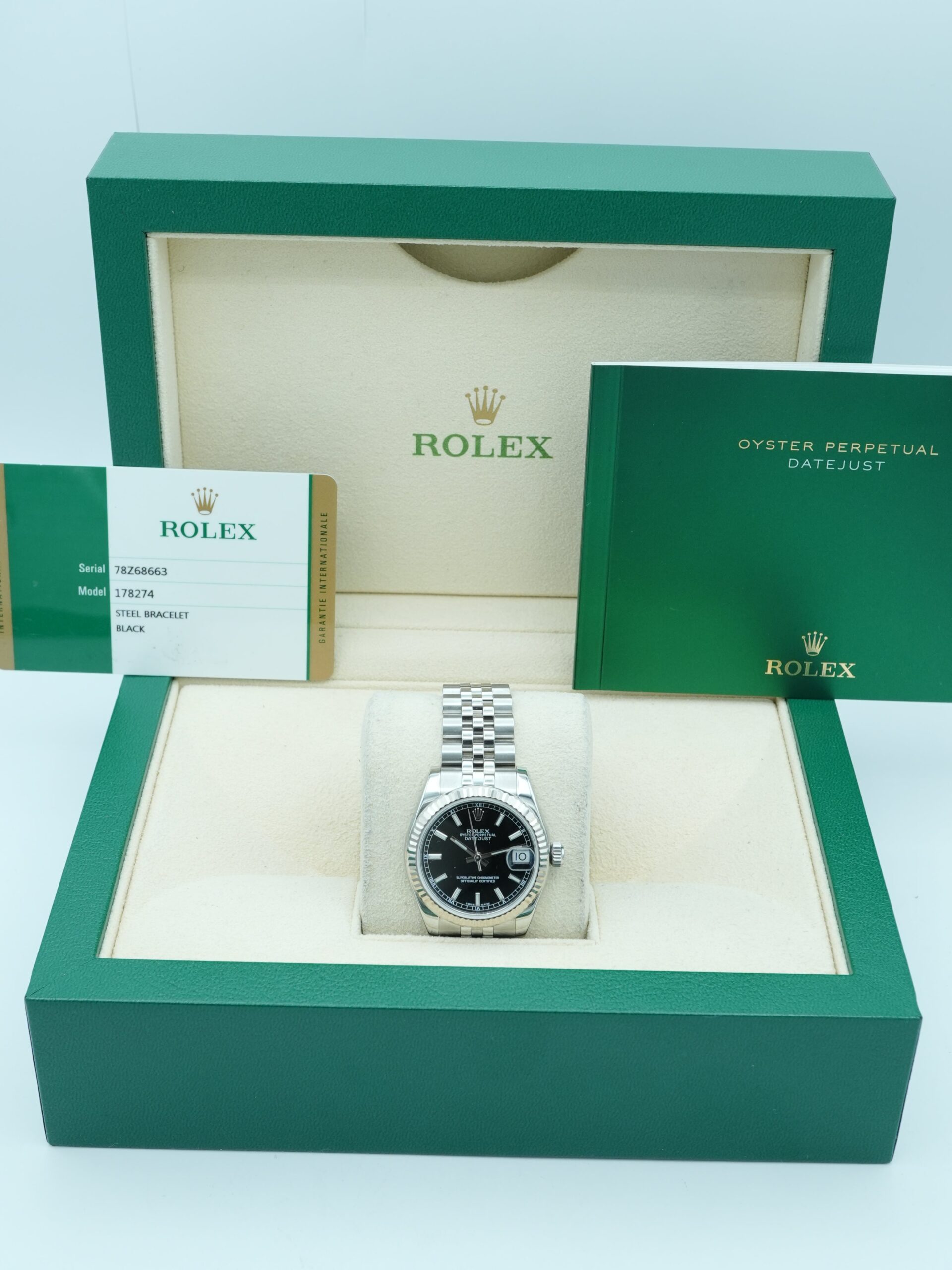 Rolex Datejust 31 mm / Black – Jubilee – Image 2