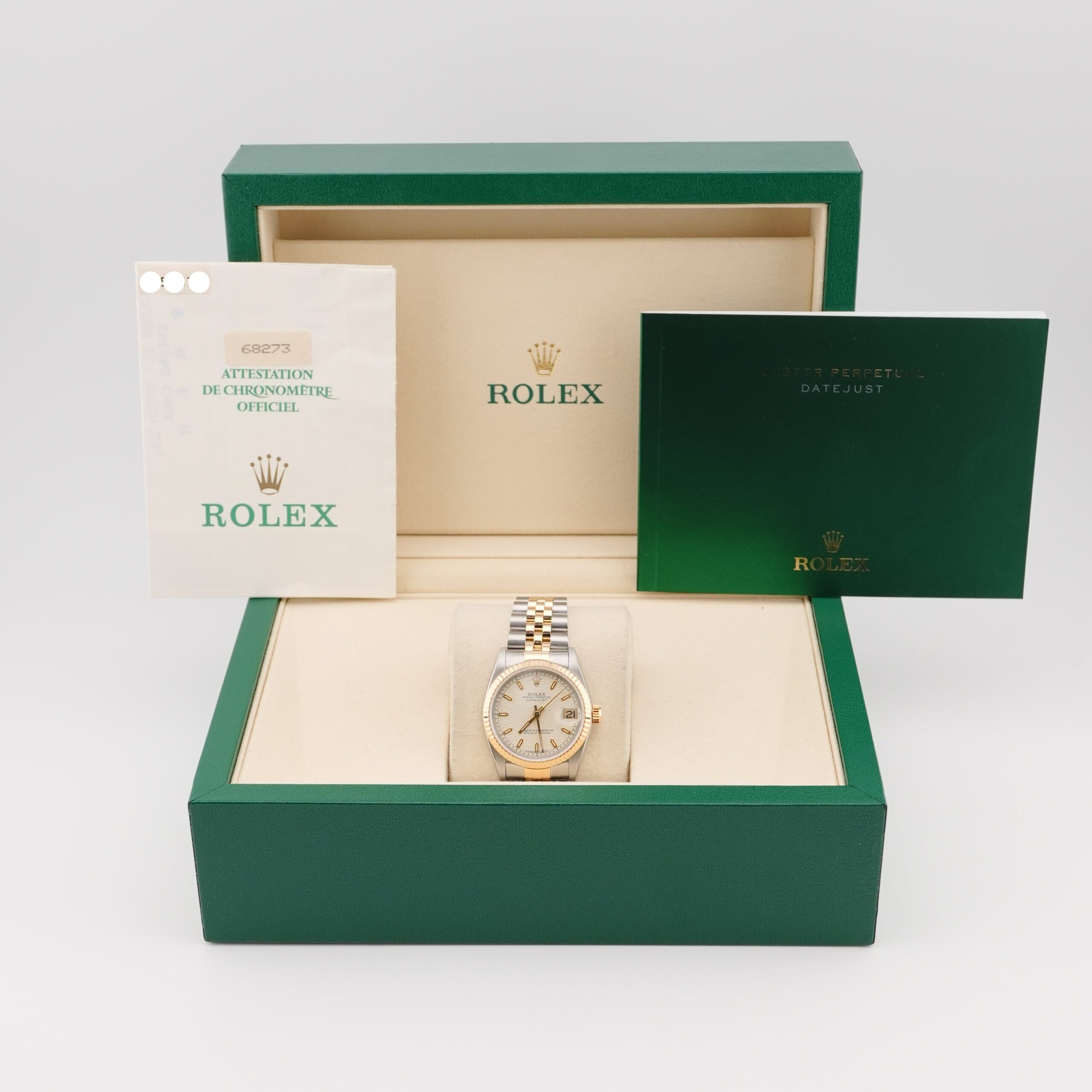 Rolex Datejust 31 mm / Linen Jubilee – Jubilee – Image 2