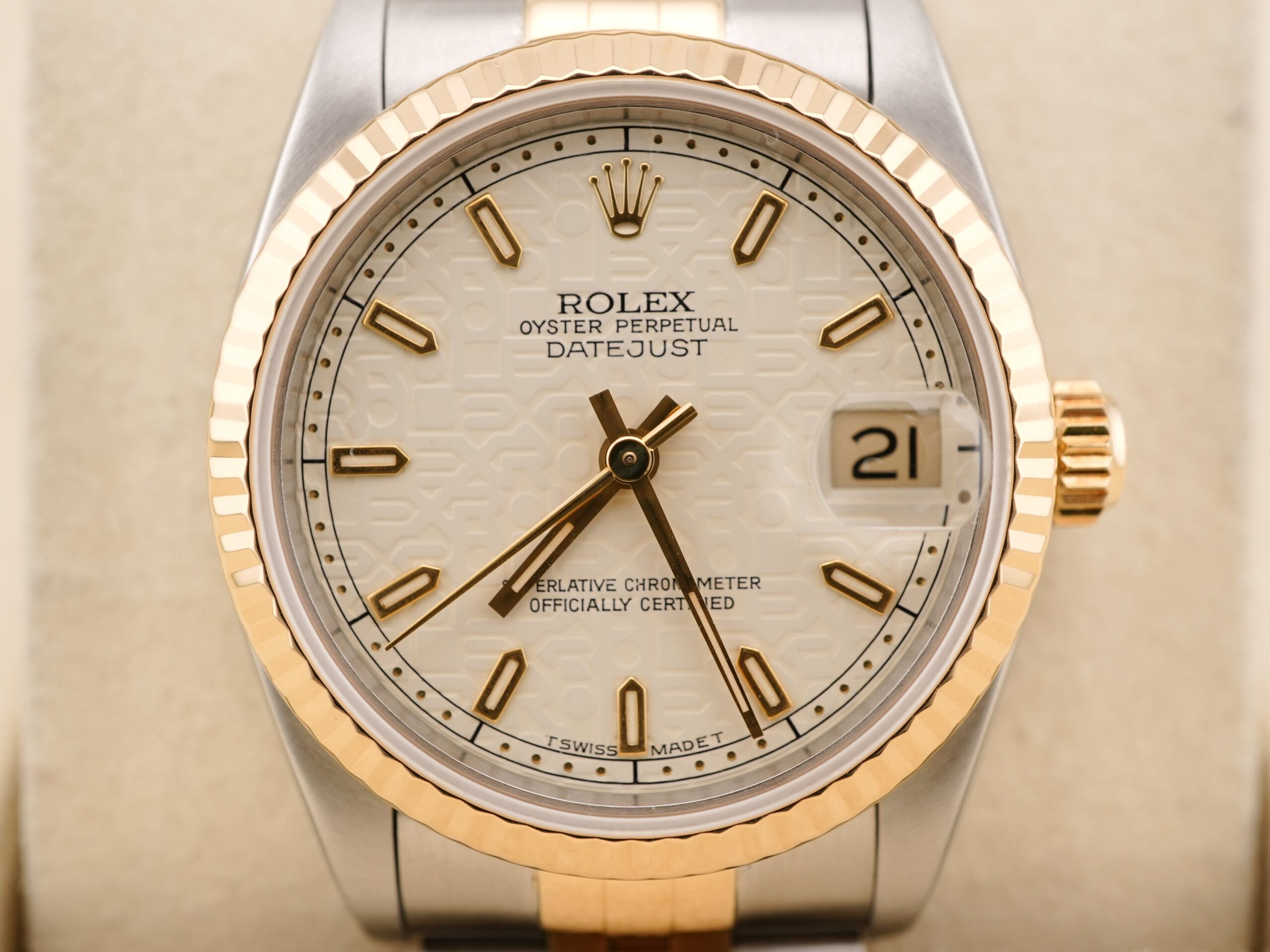 Rolex Datejust 31 mm / Linen Jubilee – Jubilee – Image 3