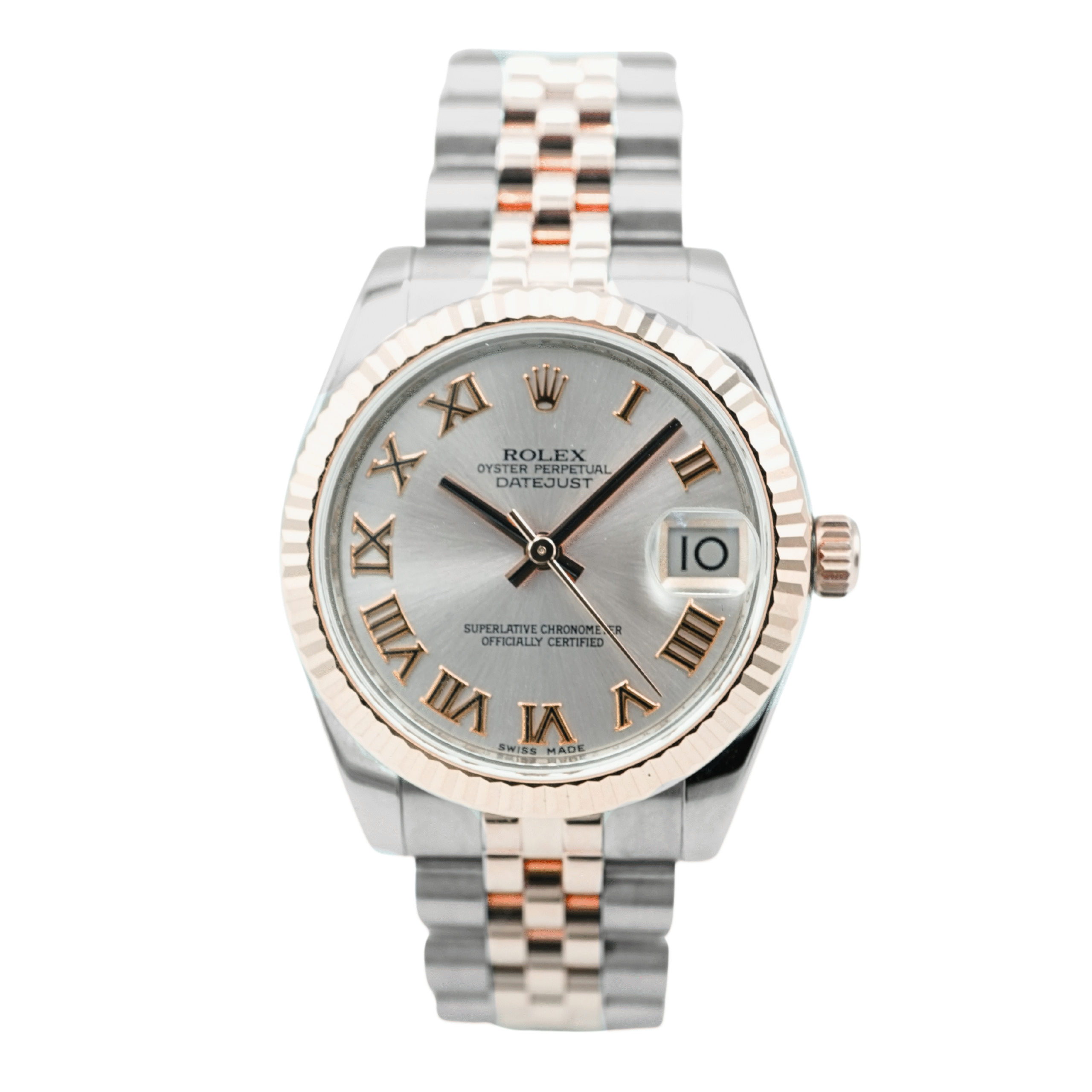 Rolex Datejust 31 mm / Rose Roman – Jubilee