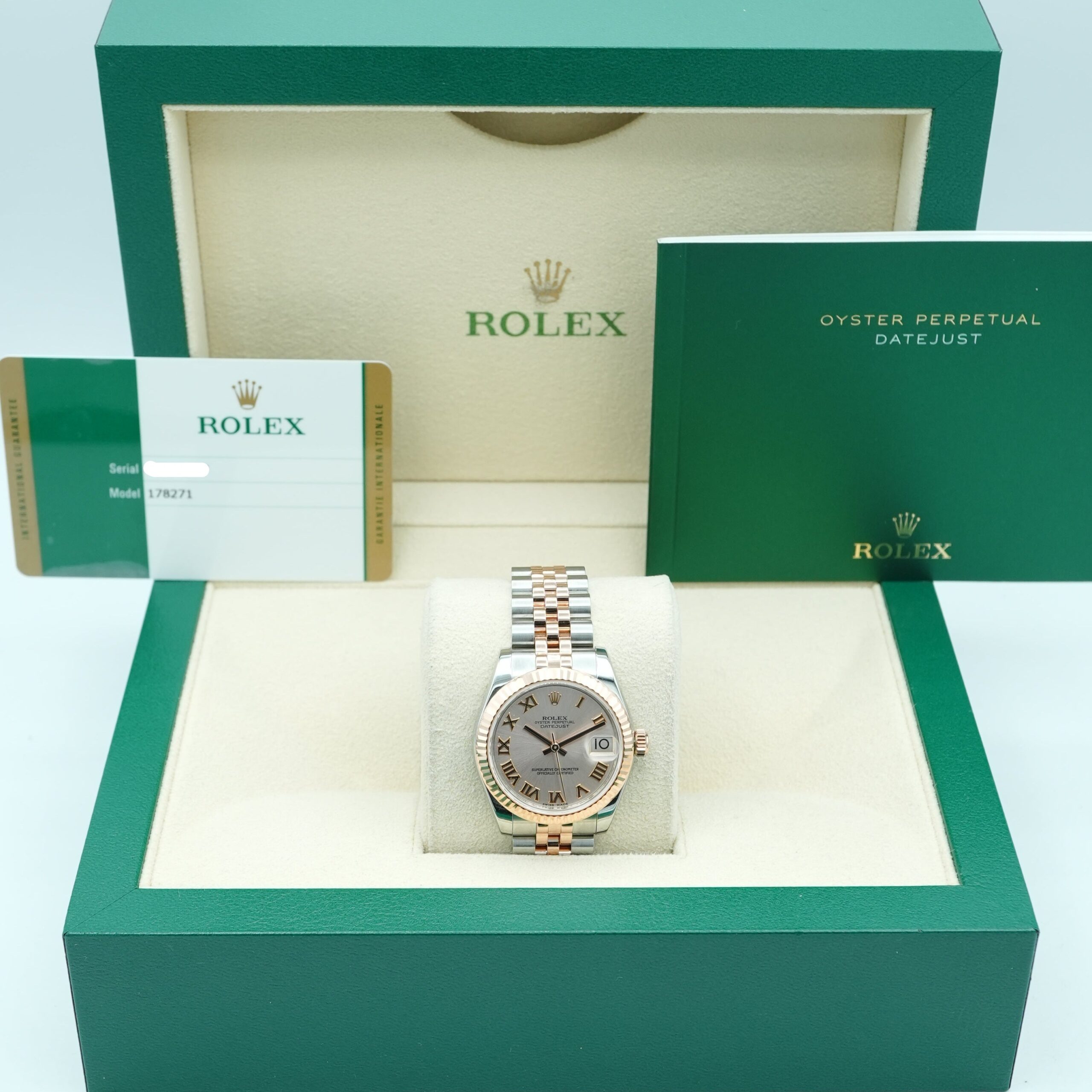 Rolex Datejust 31 mm / Rose Roman – Jubilee – Image 2