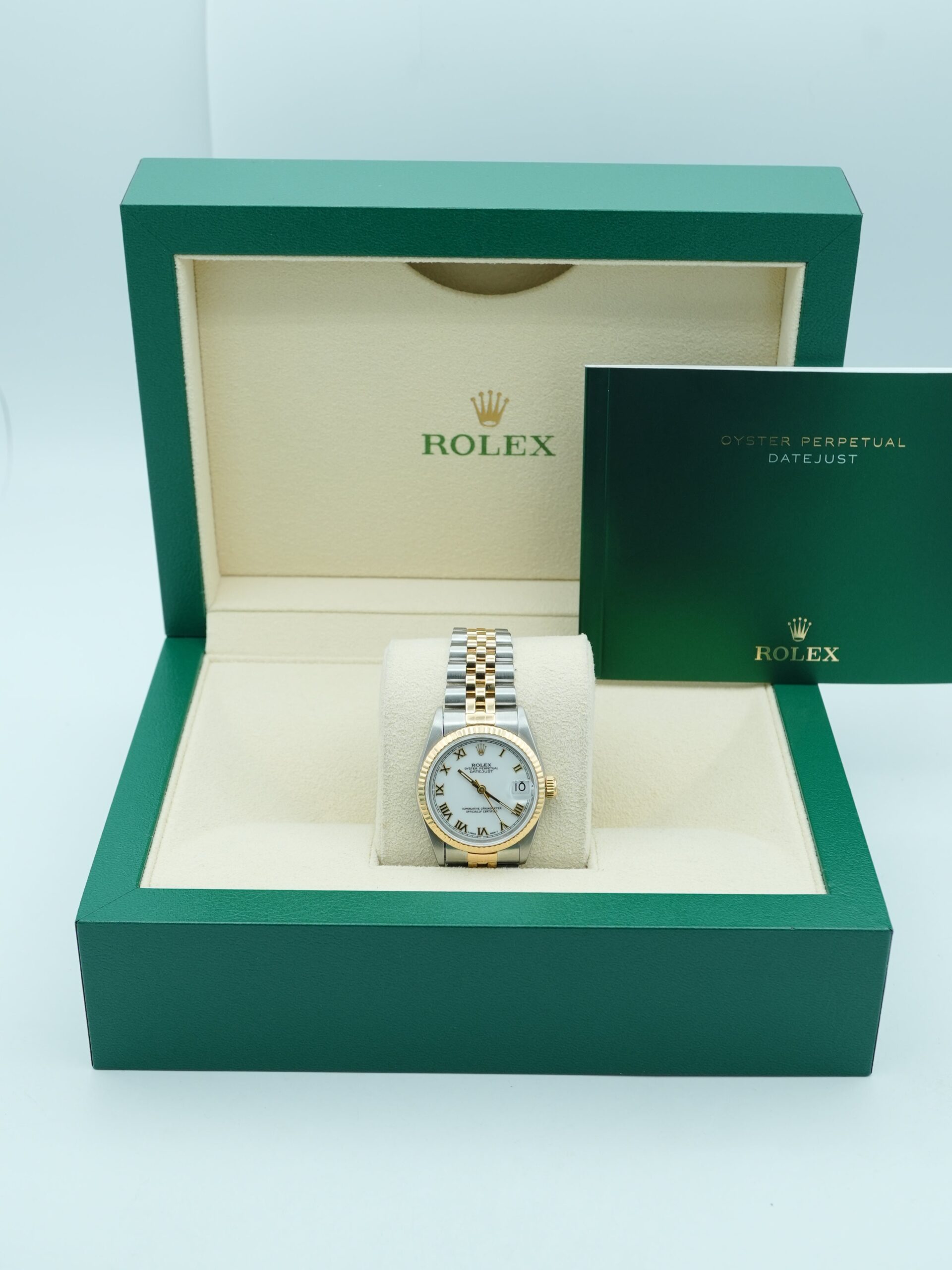 Rolex Datejust 31 mm / White Roman – Jubilee – Image 2