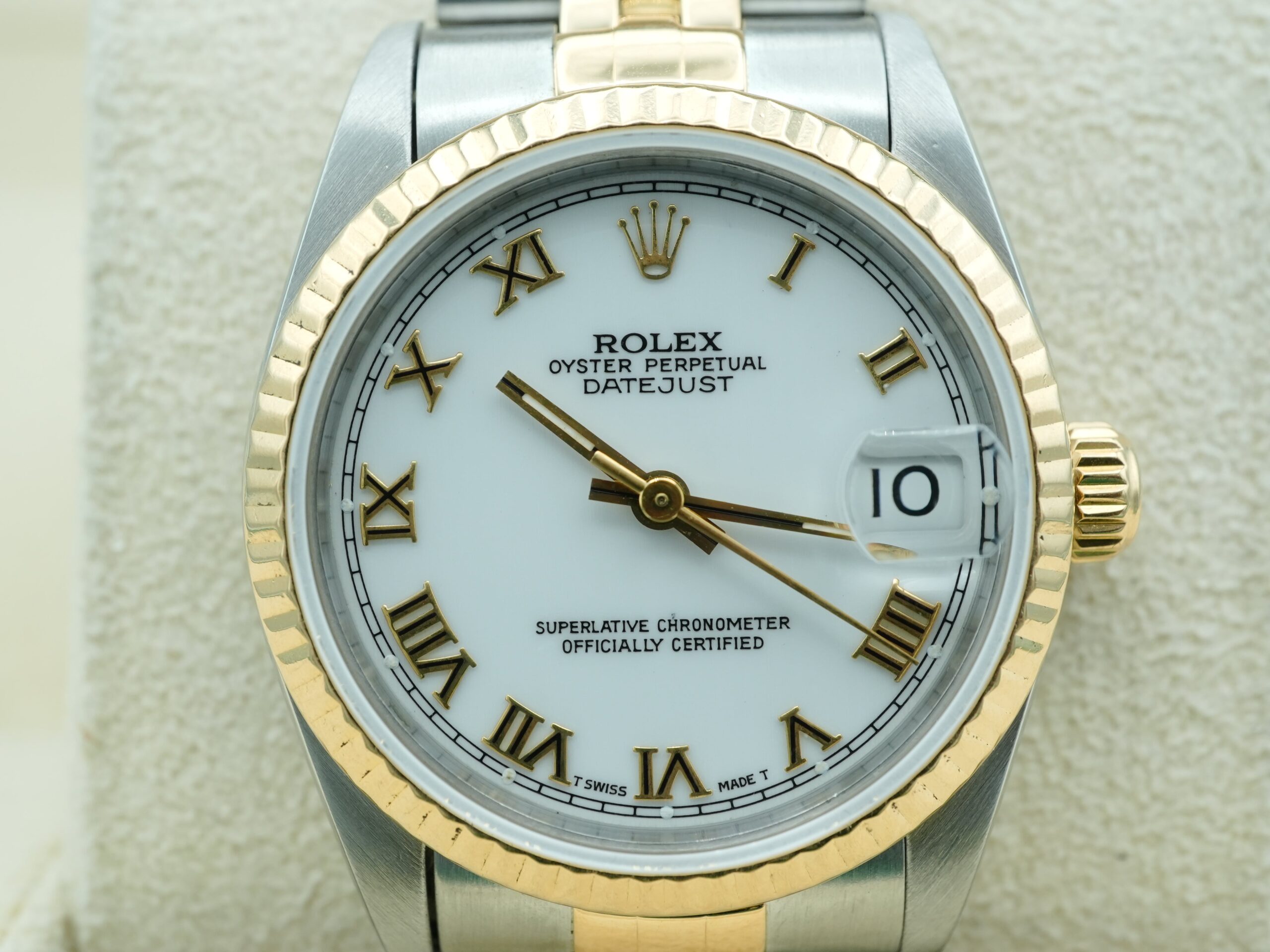 Rolex Datejust 31 mm / White Roman – Jubilee – Image 3