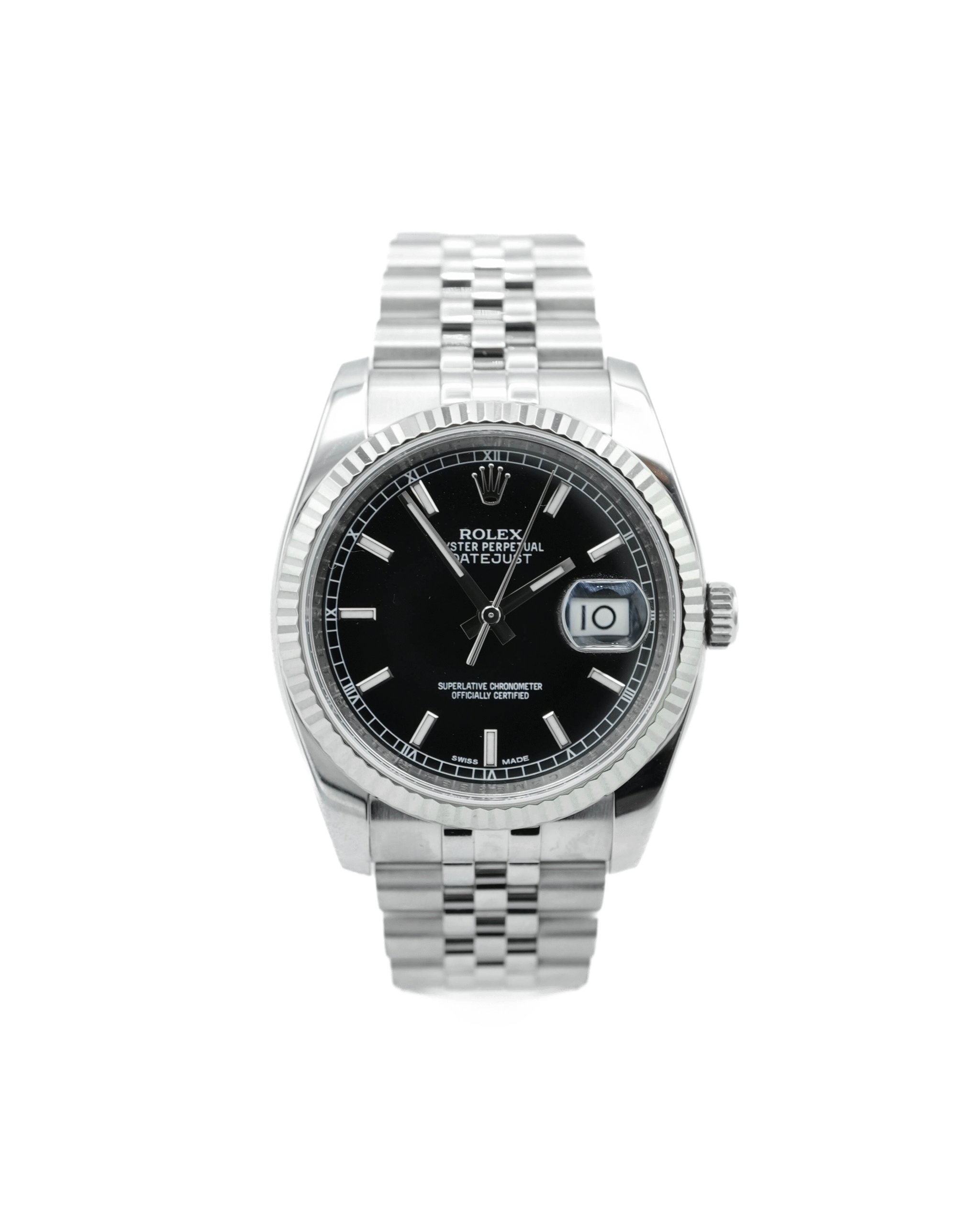 Rolex Datejust 36 mm / Black – Jubilee