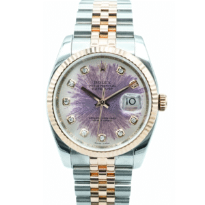 Rolex Datejust 36 mm / Rose Gold Diamond – Jubilee