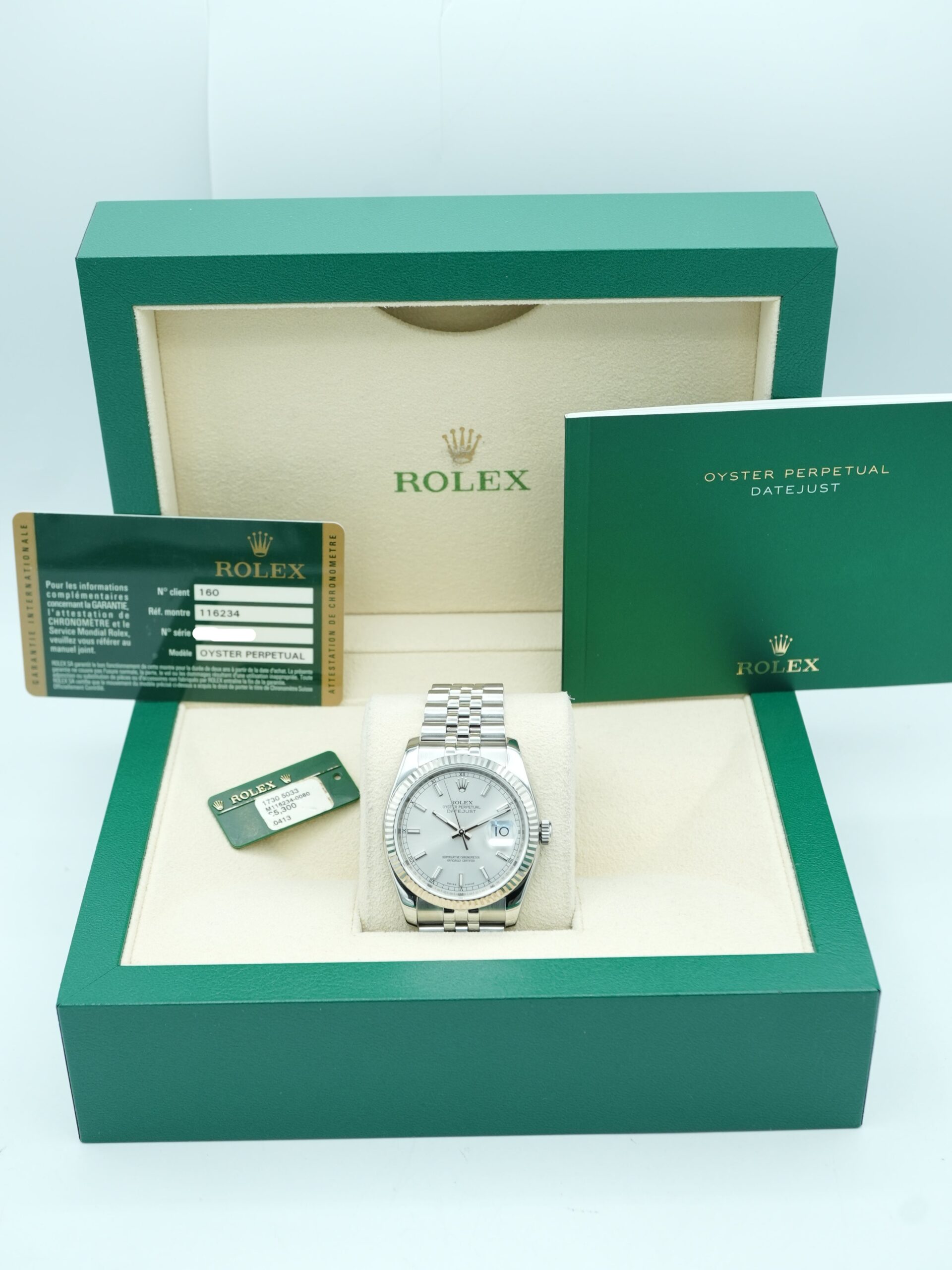 Rolex Datejust 36 mm / Silver – Jubilee – Image 2