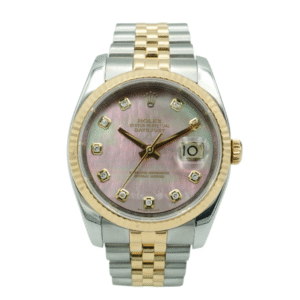 Rolex Datejust 36 mm / Tahitian MOP Diamond – Jubilee
