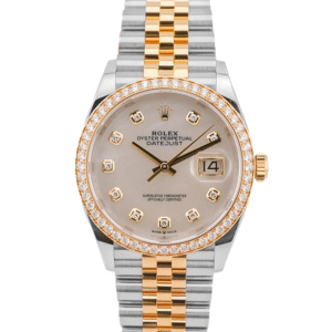 Rolex Datejust 36 mm / White MOP Diamond – Jubilee