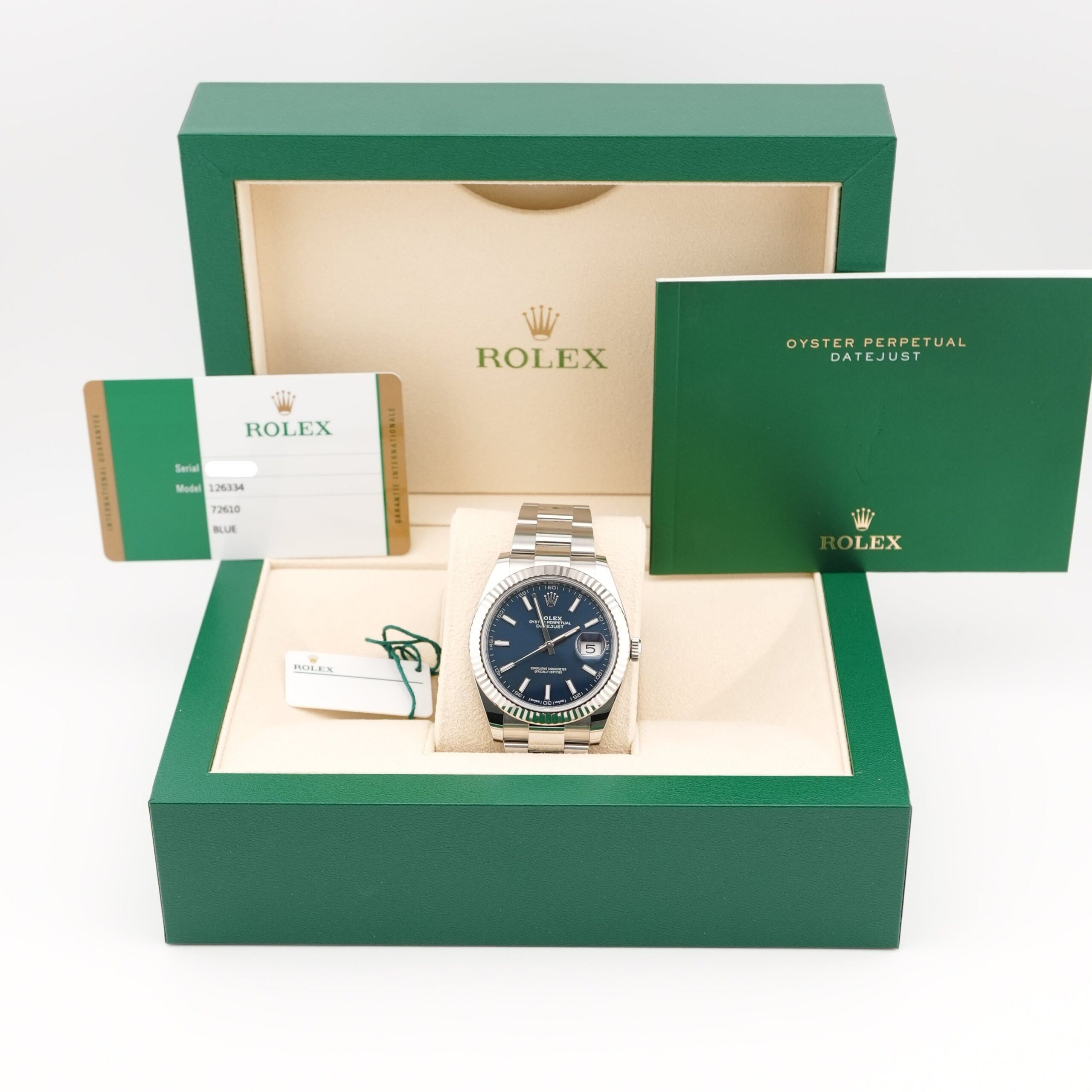 Rolex Datejust 41 mm / Blue – Oyster – Image 2