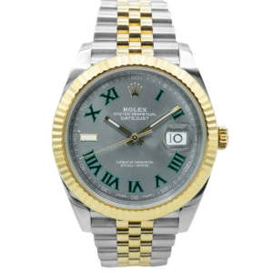 Rolex Datejust 41 mm / Slate Grey Wimbledon – Jubilee