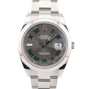 Rolex Datejust 41 mm / Slate Grey Wimbledon – Oyster