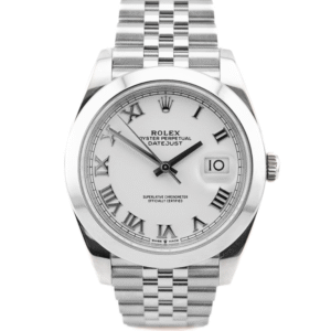 Rolex Datejust 41 mm / White Roman – Jubilee