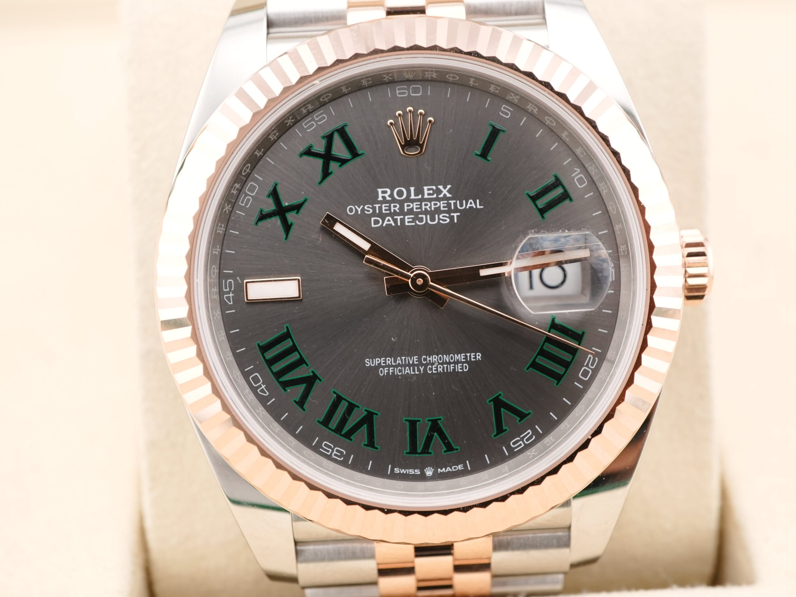 Rolex Datejust 41 mm / Wimbledon – Jubilee – Image 3
