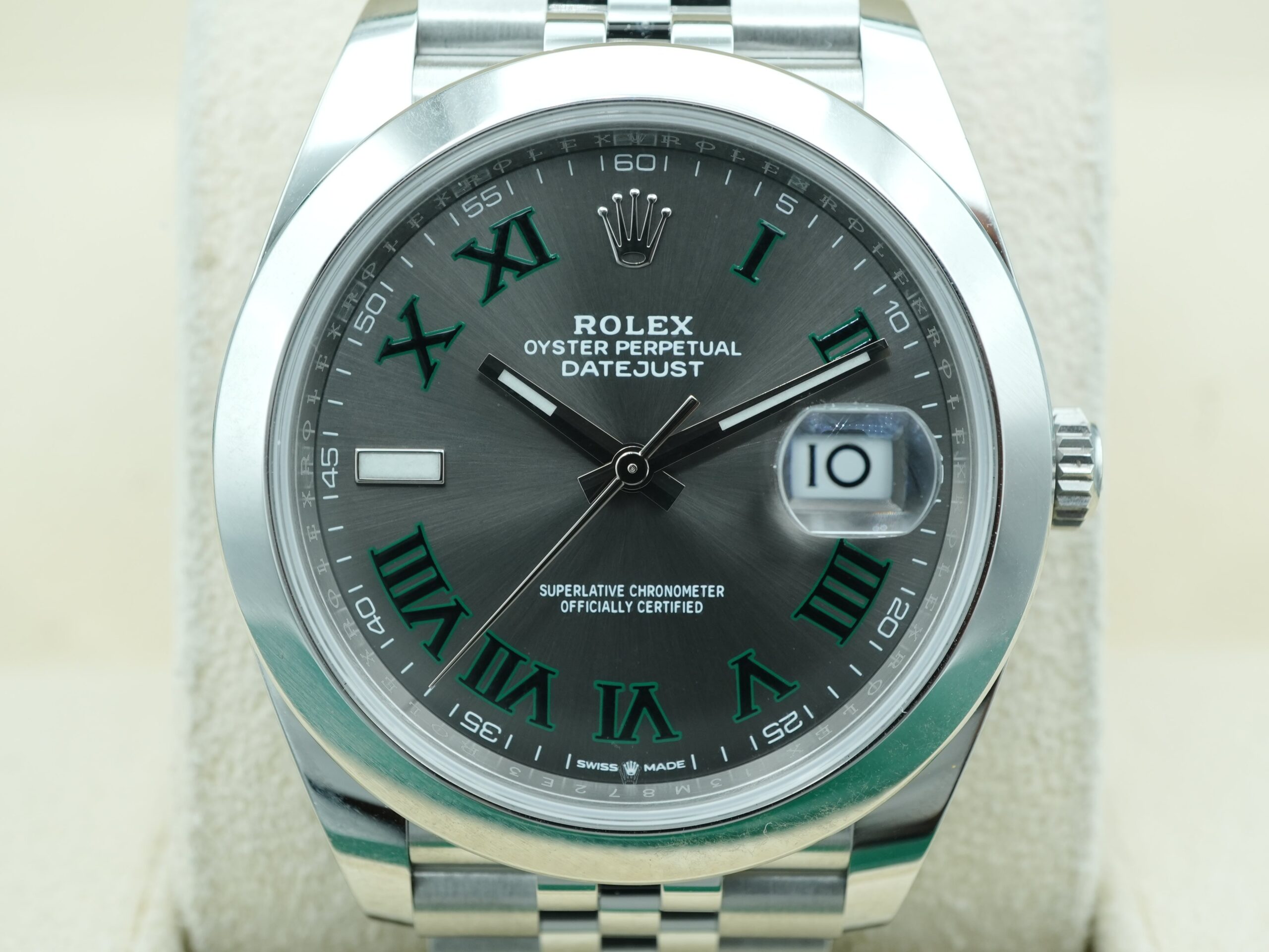 Rolex Datejust 41 mm / Wimbledon – Jubilee – Image 3