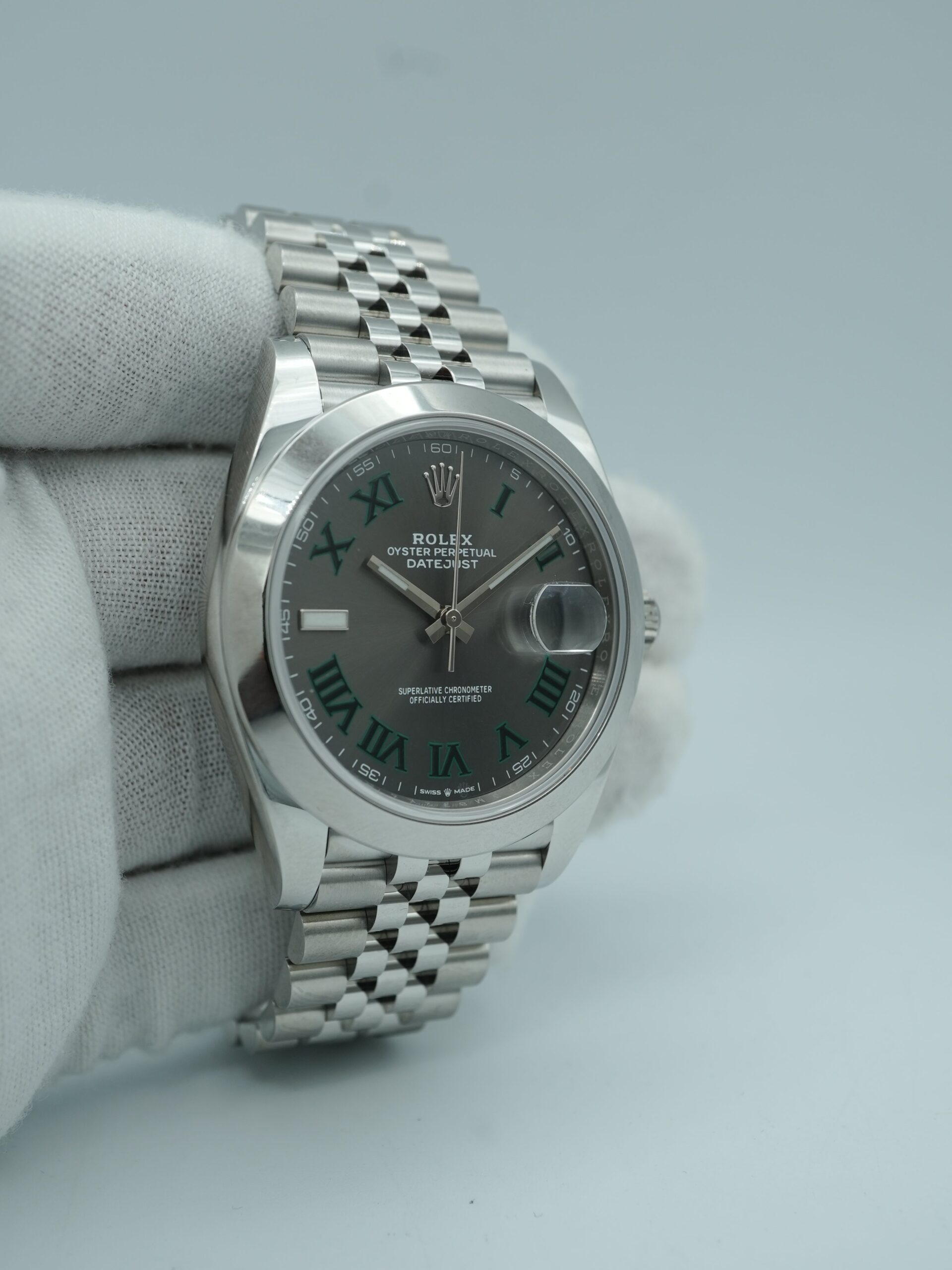 Rolex Datejust 41 mm / Wimbledon – Jubilee – Image 4