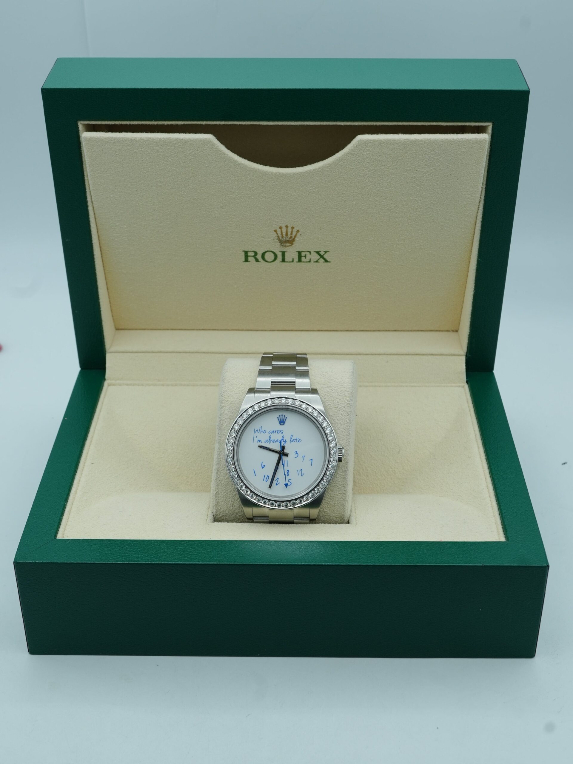 Rolex Oyster Perpetual 39 mm / Custom Diamond – Oyster – Image 2