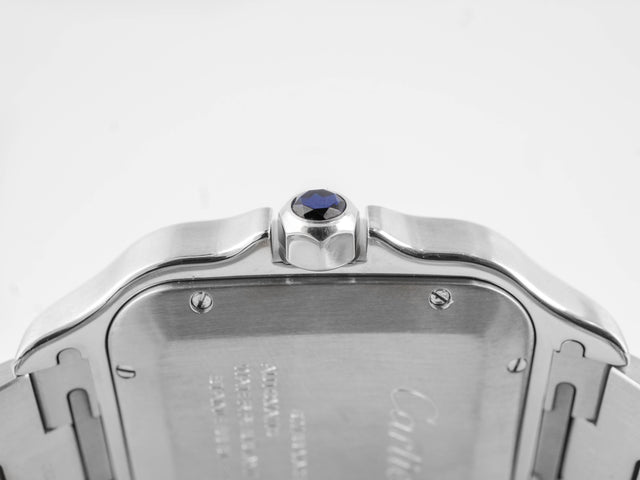 Cartier 39,8 mm Santos Silver Roman – Image 4