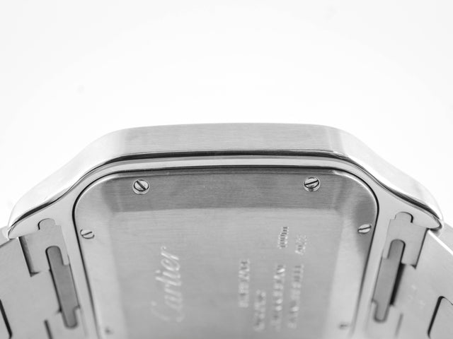 Cartier 39,8 mm Santos Silver Roman – Image 5